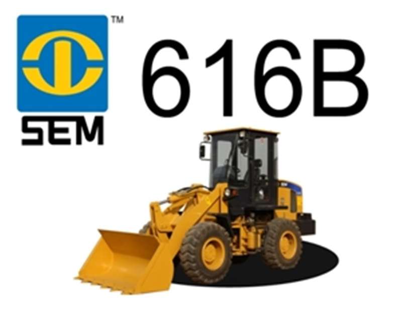 ขนาดยางรถตักล้อยาง SEM รุ่น 616B (WHEEL LOADER)