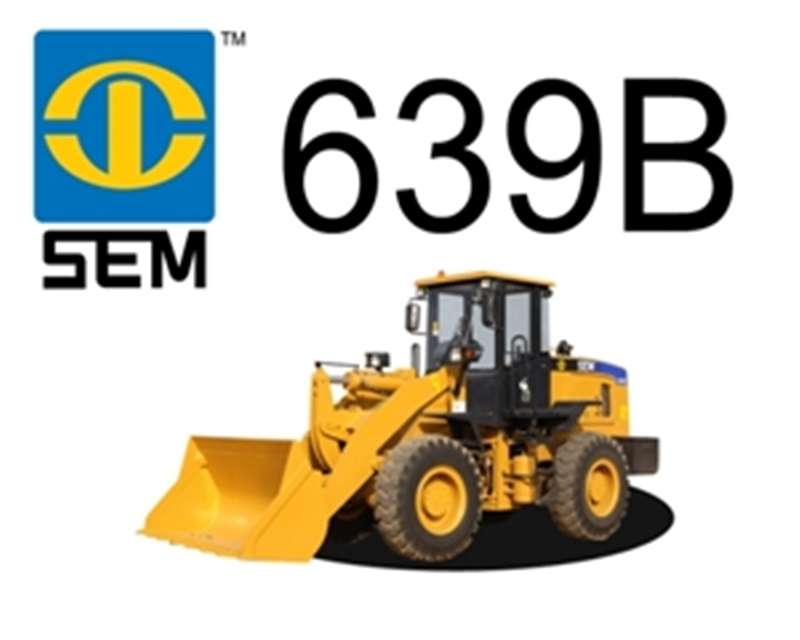 ขนาดยางรถตักล้อยาง SEM รุ่น 639B (Wheel Loader)
