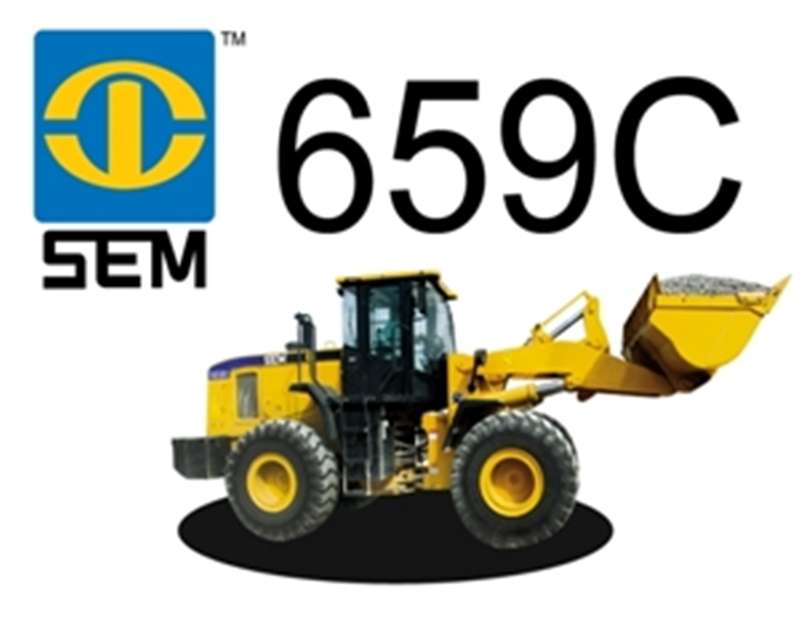 ขนาดยางรถตักล้อยาง SEM รุ่น 650B , 659C (WHEEL LOADER)