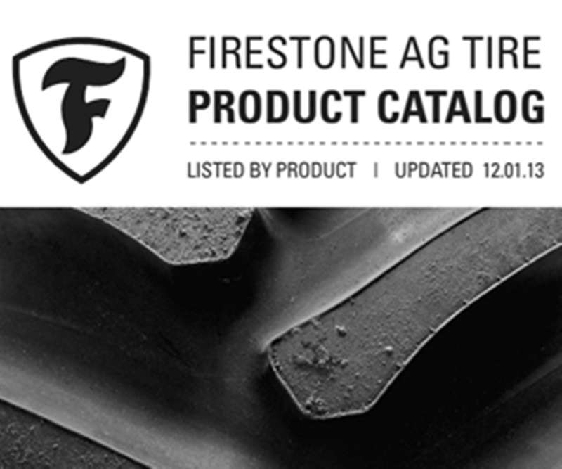 ขนาดยางรถไถและยางรถแทรกเตอร์ Firestone ที่สามารถใช้งานทดแทนกันได้
