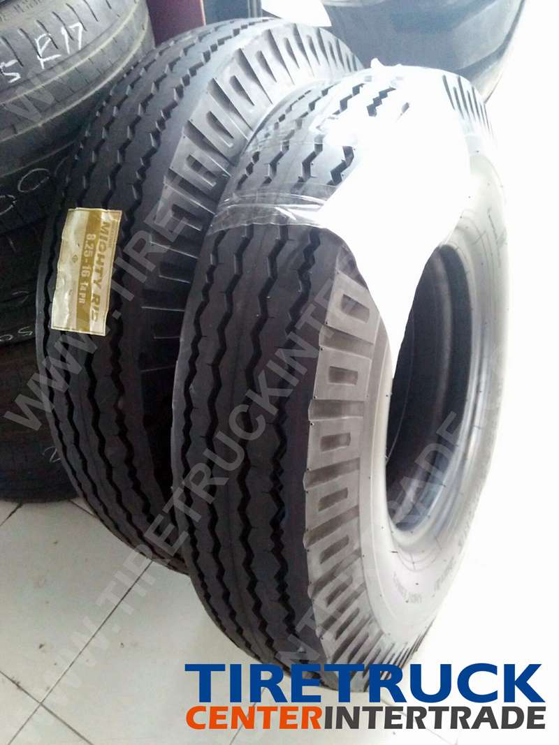 ลูกค้าสั่งยางรถบรรทุก 8.25-16 14PR T/T MIGHTY-RIB ...